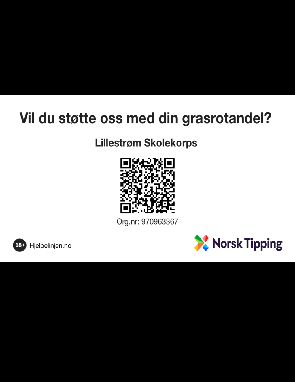 Støtt oss med grasrotandelen! 